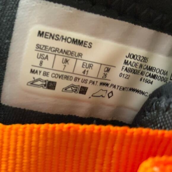 Merrell Alpine Strap Sport Hiking Sandals Exuberance Orange Multicolor Men Sz 8 - Picture 12 of 12